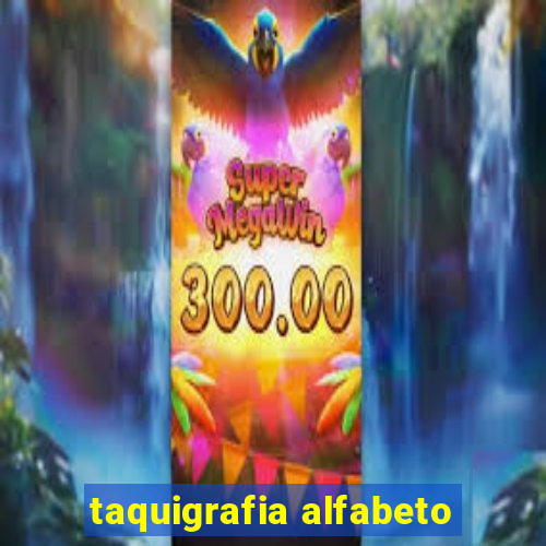 taquigrafia alfabeto